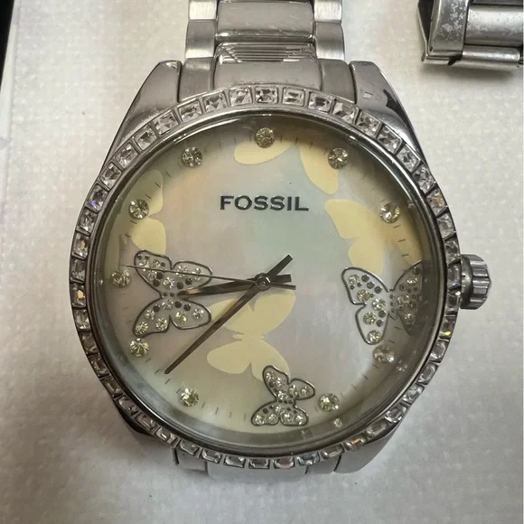 Fossil | Accessories | Watch Fossil Silver Sparkly  display picture 1